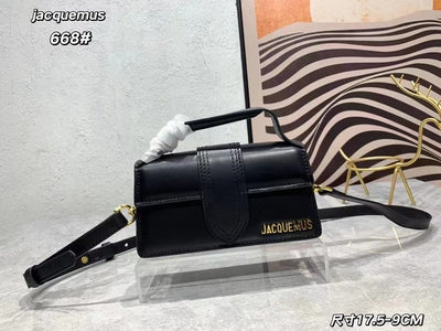 jacquemus niche custom French cowhide all-match fashion jennie same style single shoulder crossbody handbag for women