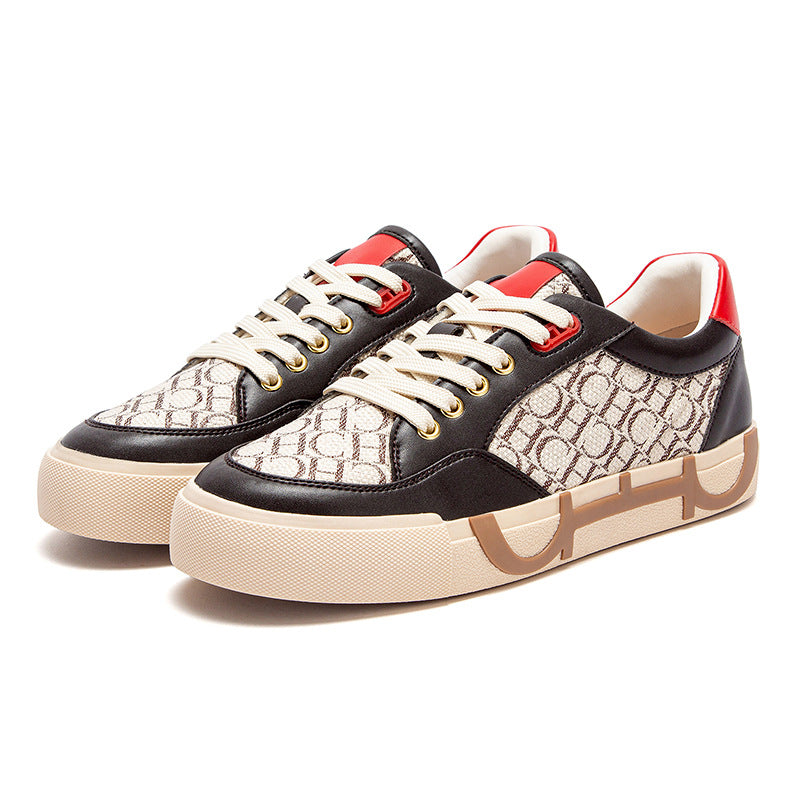 CHCH Spring New Color Block Casual Sneakers - Stylish, Breathable, Trendy, Sports & Casual Shoes