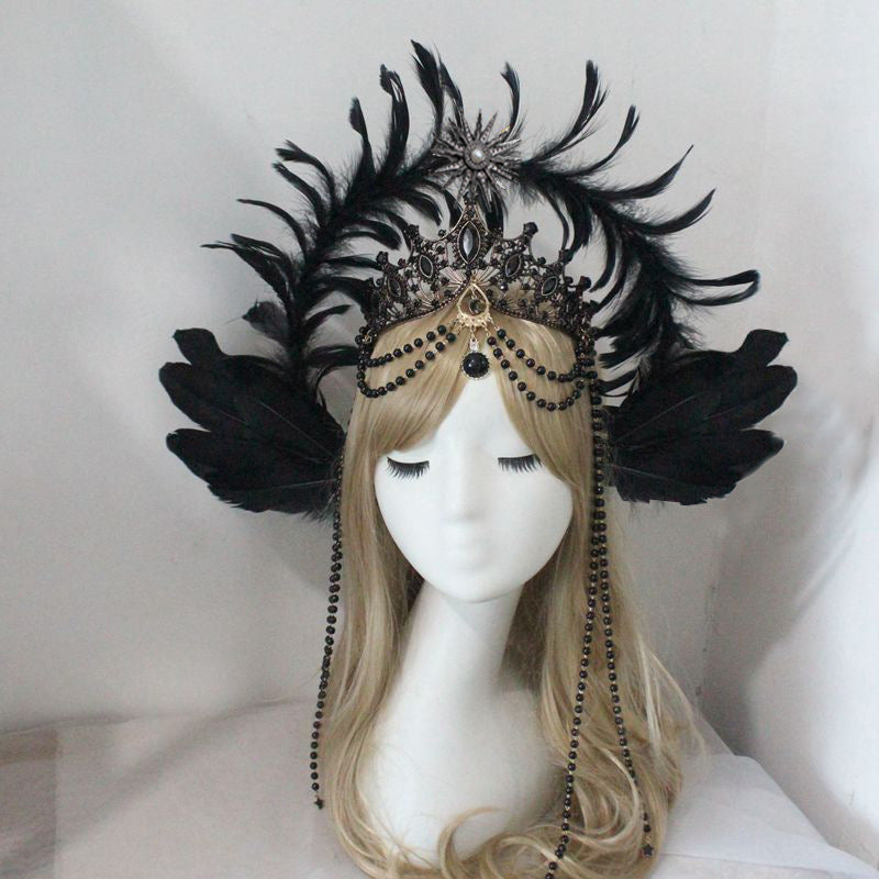 DIY Handmade Lolita Crown with Aperture Design Kit - Handmade Gothic Vintage Jewelry Set and Accessories