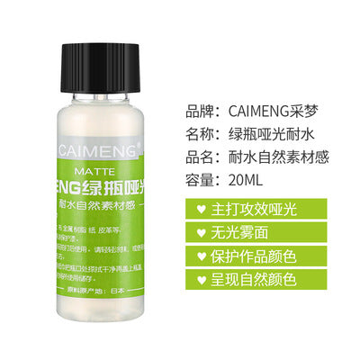 Water-based glazing oil hand model soft clay clay doll clay transparent varnish stone plastic stone powder clay varnish