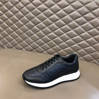 2022 autumn new lace-up sports and leisure shoes genuine leather men's shoes thick-soled snake-print shoes round toe low-top crocodile-print shoes