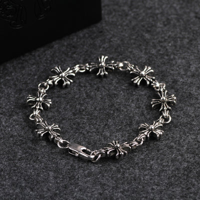 Cross bracelet for men and women Quan Zhilong GD with the same bracelet personality punk style retro old style couple jewelry