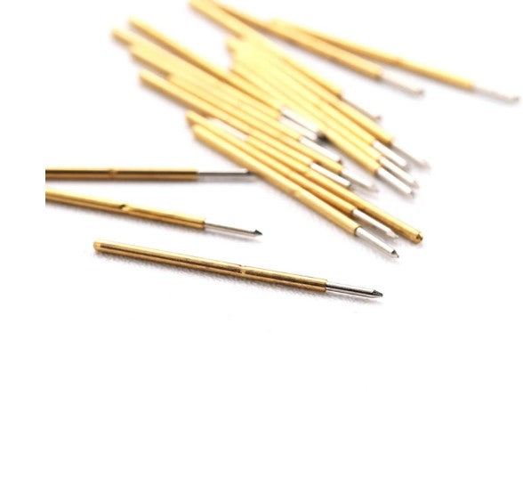 100 PCB/pack P50-B Pointed Test Probe Outer Diameter 0.68mm Length 16.35mm PCB Spring Test Pin