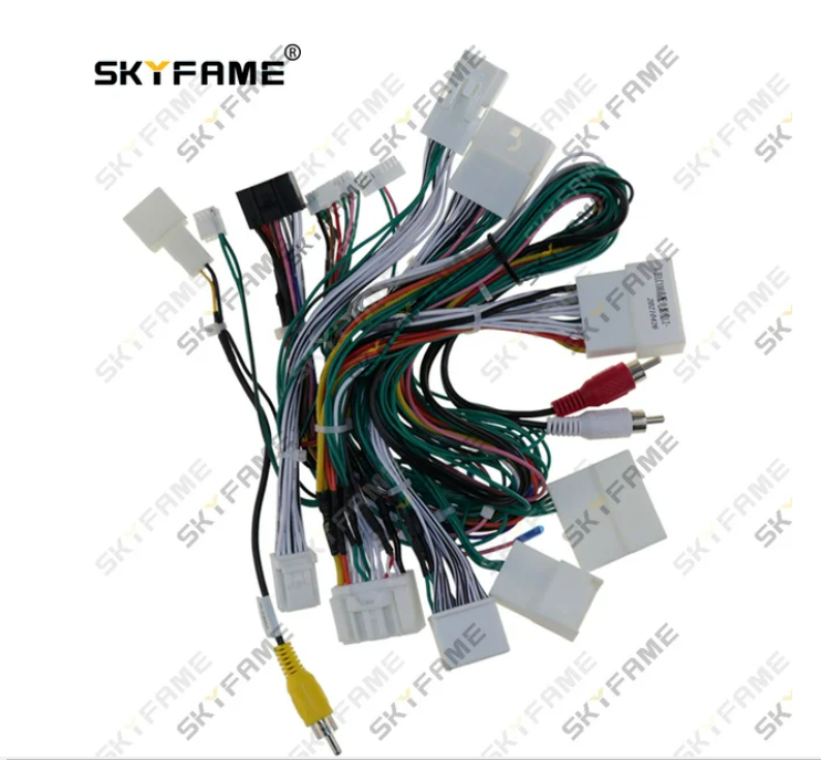 SKYFAME Car Wiring Harness Adapter With Canbus Box Decoder For Lexus LX470 Toyota Land Cruiser 100 LC100