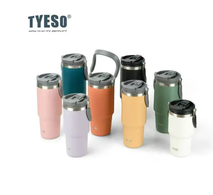 600ml-1200ml Stainless Steel Thermos Bottle Outdoor Car Fitness Sports Thermal Water Bottle Large Capacity Cup Thermal Kettle