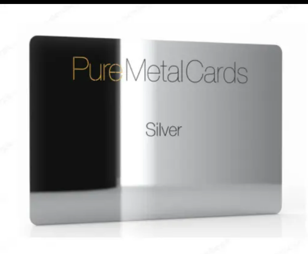 Custom ISO 14443 A RFID Metal NFC Blank Business Luxury Gold Smart Metal