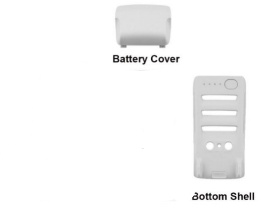 Brand New for DJI Mavic Mini Arms Body Shell Middle Frame Bottom Shell Upper Cover Replacement Repair Spare Parts Body Screws
