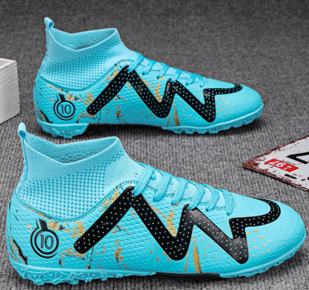 Cross-border football shoes men's children's broken spike shoes TF