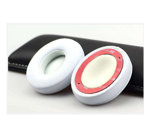 Replacement Ear Cushion Earpads For Solo 2 3 Wireless Ear Pads Earbuds For Beats Solo3 Wireless Headphone Earpads Black printing