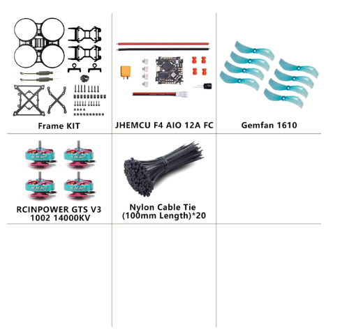 BETAFPV PavoPico Brushless Whoop Frame FPV Drone Frame Quadcopter Pavo Pico For O3 Air Unit Avatar HD Pro Vista RC FPV Drone