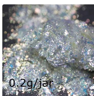 Aurora Iridescent Opal Nail Glitters Mermaid Chrome Powder Reflective Edelweiss Ice Snow Nails Flakes Gel Polish Decor Set