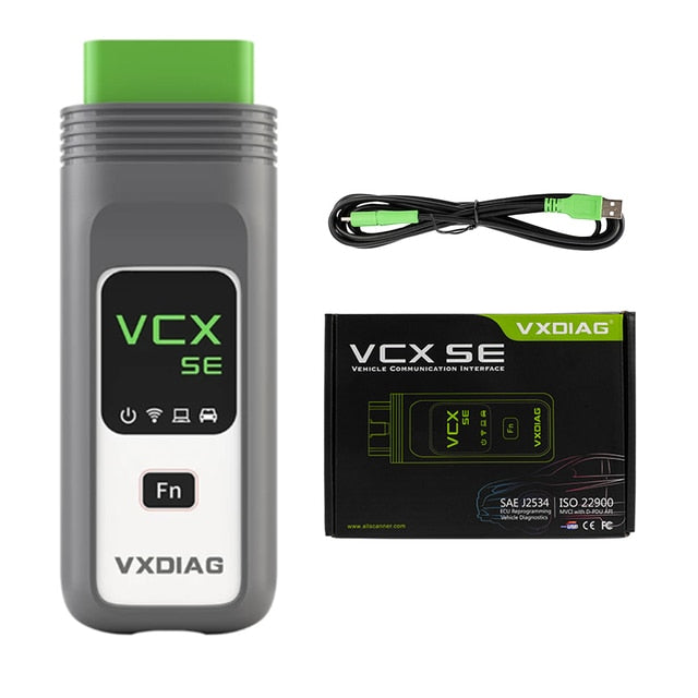 VXDIAG VCX SE VX508 for BMW ICOM A2 A3 Car OBD2 Scanner OEM DoIP Diagnostic Tool ECU Coding J2534 Programming Free Shipping