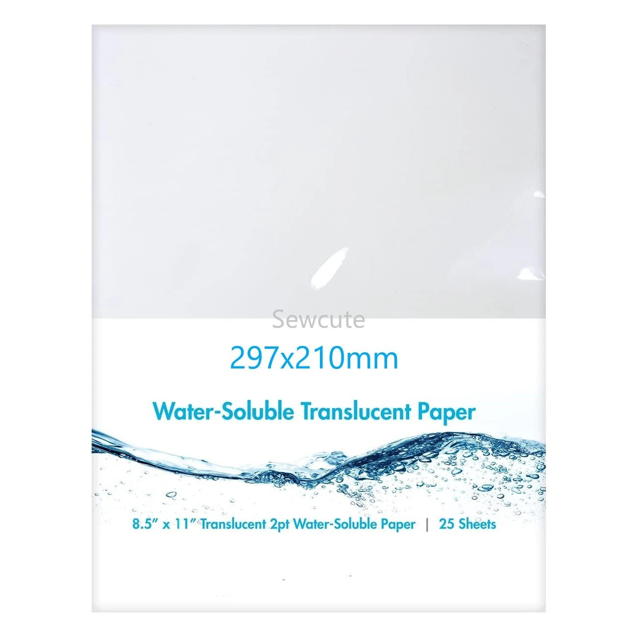 Water-Soluble Translucent Paper 297x210mm A4 size