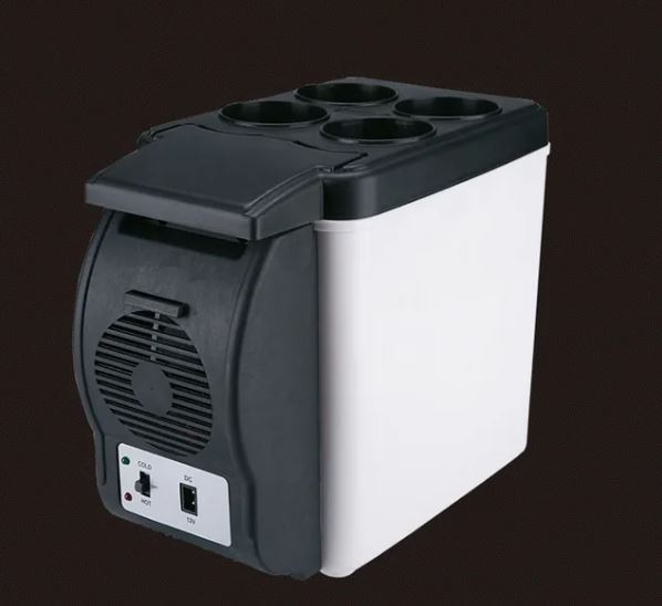 TTCR-II Portable Cooler 6L Mini Fridge DC12V Car Refrigerator Student Dormitory Cooling Box Touch Freezer Silent auto fridge