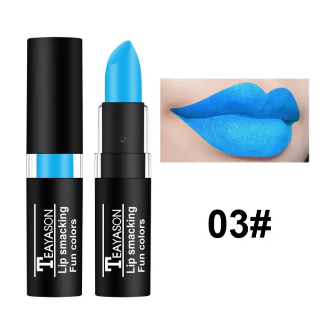 Matte Nude Lipsticks 12 Colors Waterproof Long Lasting Non-stick Cup Lip Glaze Sexy Vampire Red Black Lipstick Pigment Cosmetics