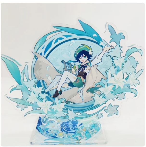 Impact Stand Acrylic Game Figure Wanderer Tighnari Cyno Kaedehara Kazuha Barbatos Windblume Festival Collection Prop