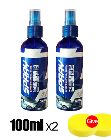 Car Plastic Restorer Back To Black Gloss Car Cleaning Products Plastic Leather Restore Auto Polish And Repair Coating Renovator