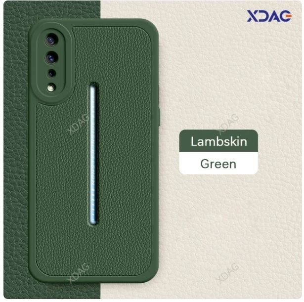 Original Lamb Skin Leather Phone Case for VIVO iQOO V1824A V1824BA Soft High Qualtiy Lens Protection Back Cover Shockproof Shell