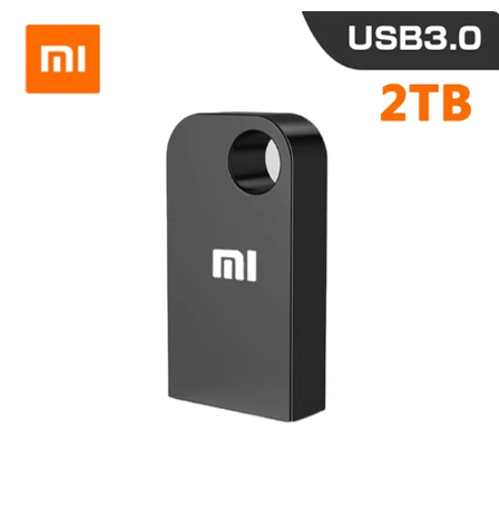 2023 Xiaomi Original Metal High-Speed Waterproof Pen Flash Drive U Flash Disk Portable SSD USB 3.0 1TB 2TB For Laptop Computer