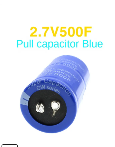 2.7V500F SAMWHA Super Farad Capacitor 2.7v500f 35X60mm Car Capacitor 2.5V500F