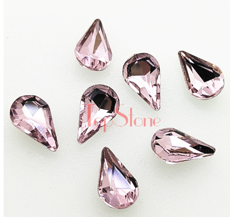 TopStone 5x8mm 6x10mm 8x13mm Teardrop Pointback XILION Pear Drop Crystal Fancy Stone Glass Crystal Jewelry Beads