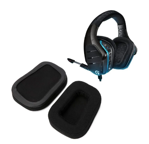 2023 New Replacement Earpads Earmuff For Logitech G933 G633 Surround Gaming Headphones