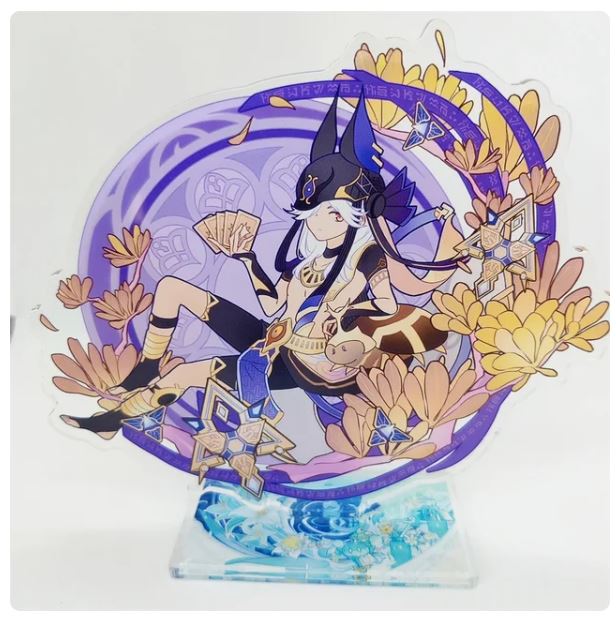 Impact Stand Acrylic Game Figure Wanderer Tighnari Cyno Kaedehara Kazuha Barbatos Windblume Festival Collection Prop