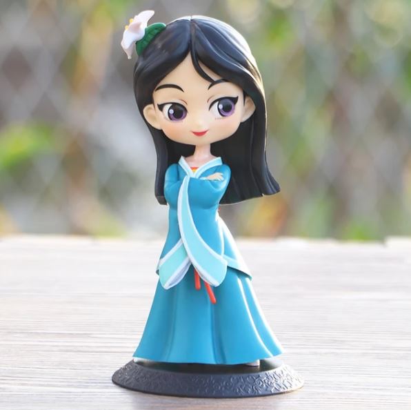 Disney Princess Ariel Rapunzel Cinderella Mermaid Anna Elsa Belle Sofia Snow White Mulan The Little Mermaid Figure Toys Kid Gift