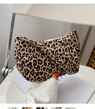 New Nylon Cloth Women's Shoulder Bags Milk Streaks Fashion Handbag Simplicity Personality Lady Underarm Bag Quality Shopping Bag