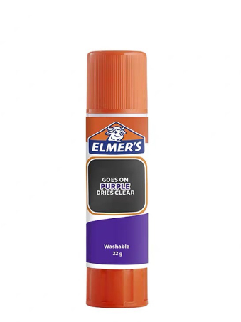 6g Elmers Elmer's Disappearing Purple School Glue Sticks Washable Cosplay Eyebrow