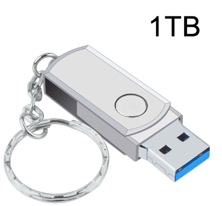 New USB 3.0 Pen Metal Drive 2TB USB High Capacity Flash Drive 1TB 512G 2TB High Speed Portable USB Memory Card Drive Drives