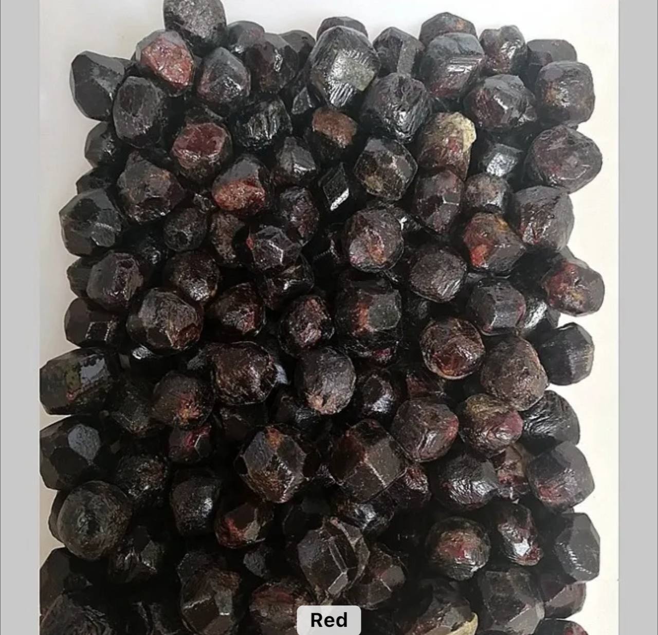 Wholesale Natural Rough Garnet Stone Raw Red Garnet Quartz Gravel Gemstones