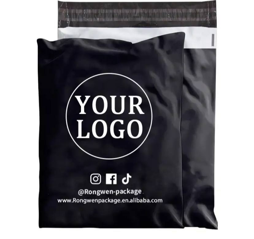 High Quality Custom logo pink Poly Mailer Plastic Shipping Mailing Bag Envelopes Polymailer Courier Bag