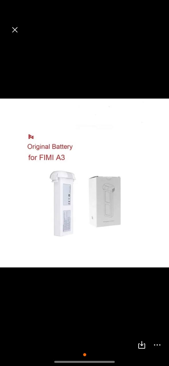 Original Xiaomi Drone Battery for Xiaomi FIMI A3 RC Quadcopter Spare Parts 11.1V 2000 mAh 3S Lipo Battery Rechargeable