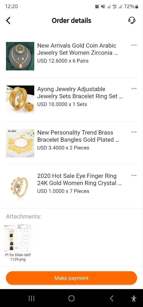 Ayong Jewelry Adjustable Jewelry Sets Bracelet Ring Set Women Arabic Coin Jewelry Gold Plated Bracelet for Women