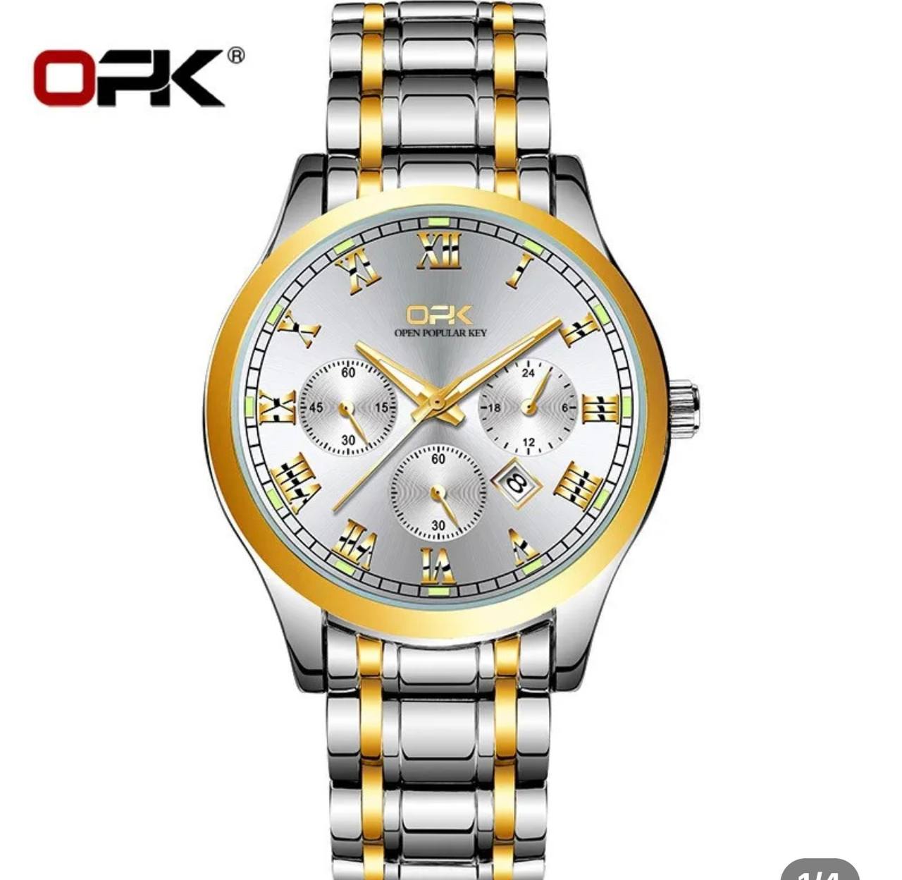 OPK brand watch wholesale luminous quartz watch men's watch