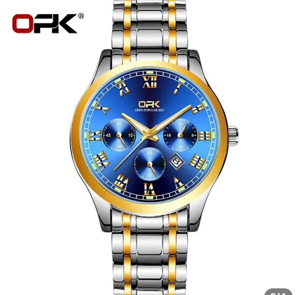 OPK brand watch wholesale luminous quartz watch men's watch