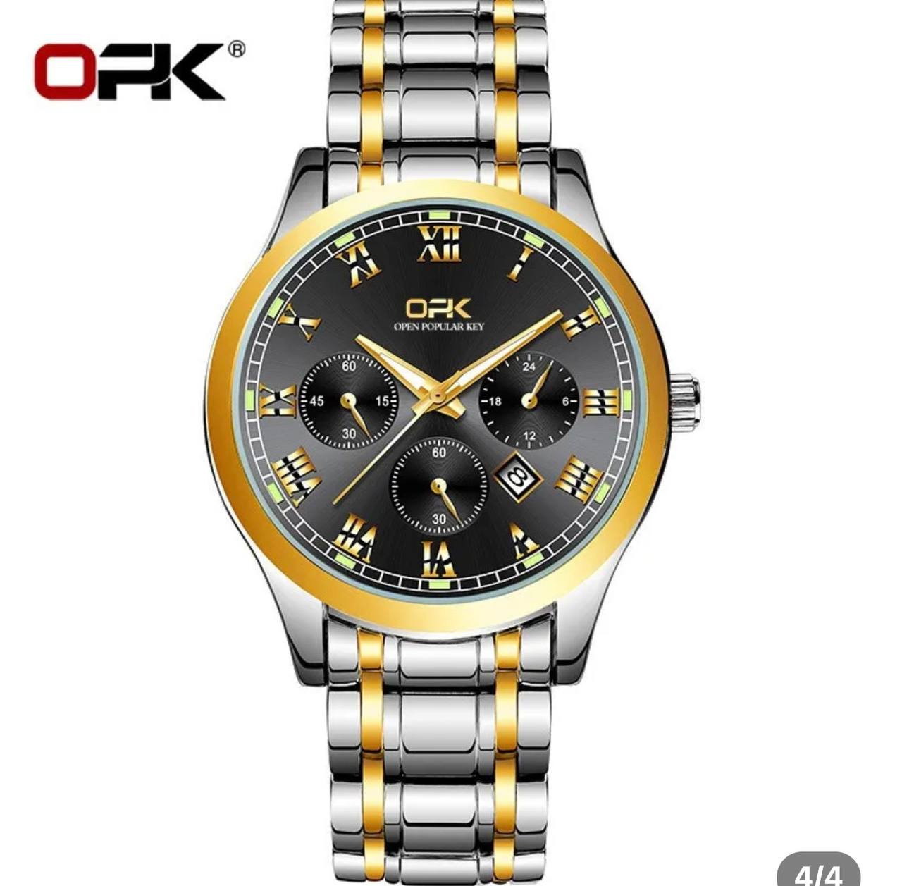 OPK brand watch wholesale luminous quartz watch men's watch