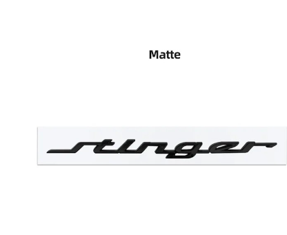 Genuine Car Styling Logo ABS Stinger Emblem Badge Car Stickers Auto Tail Fender Modification Decals for Kia K5 Gt Line Stringer