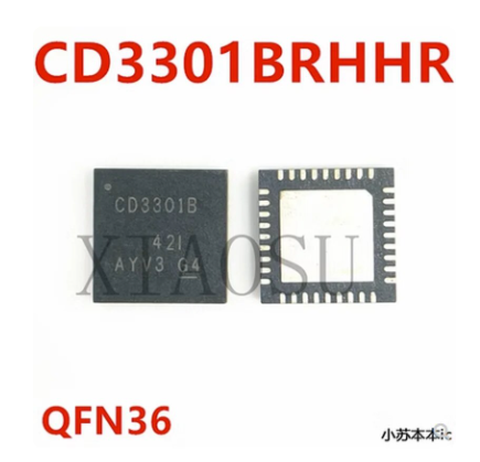 (2-10pcs) 100% New CD3301B CD3301BRHHR QFN-36 Chipset