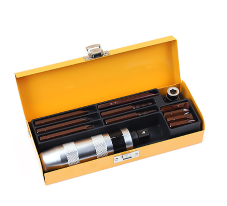 12 PC Professional Portable Impact batches Driver Screwdriver For Loosening Bolts And Stubborn Fasteners Screwdriver Set