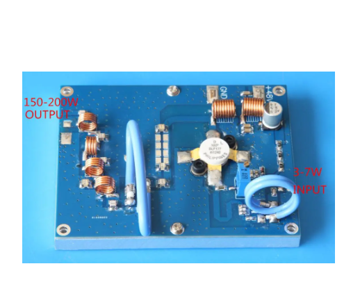 150W 200W（max) RF FM transmitter Amplifier FM 70-120MHZ Modulation Power Amplifier For Ham Radio Amplifier