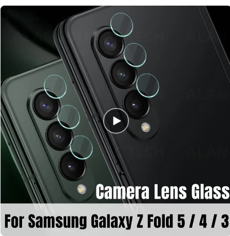 1-2 Sets Camera Lens Glass For Samsung Galaxy Z Fold 5 fold4 3 Tempered Film Anti-scratch Back lens Protector for galaxy Z Fold5