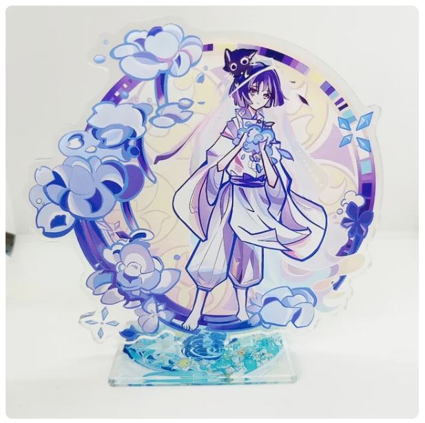 Impact Stand Acrylic Game Figure Wanderer Tighnari Cyno Kaedehara Kazuha Barbatos Windblume Festival Collection Prop