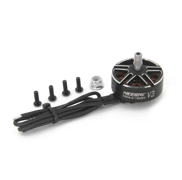 NEEBRC 2806.5 2807 1300KV V3 Brushless 3-6S Long Range FPV Motor for 7/8/10 inch RC Plane FPV Racing Drone Freestyle Fixed Wing