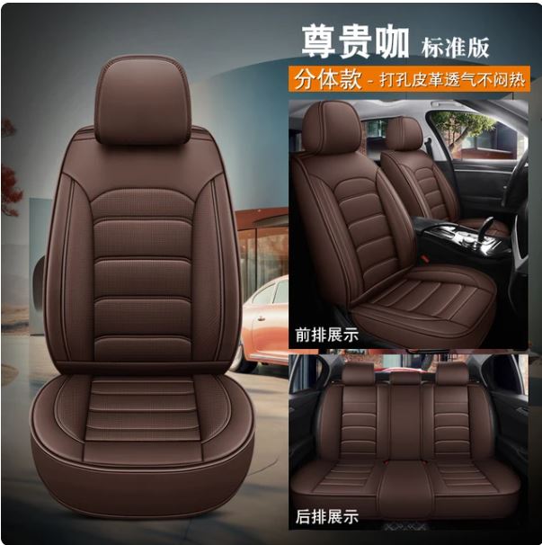 QX.COM Full Coverage Eco Leather Auto Seats Covers PU Leather Car Seat Cover For BMW SERIE 1 E87 F20 F21 X1 E84 F48 X4 X7