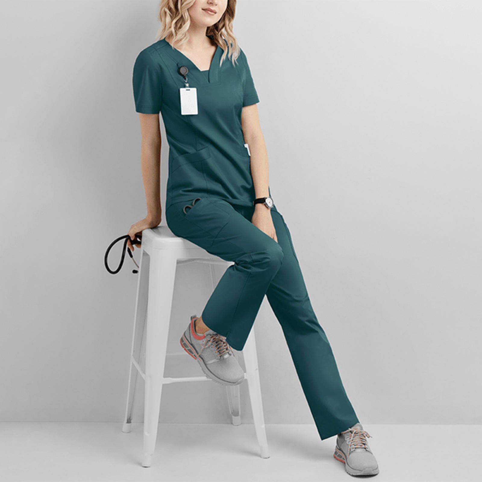 Operating Room Short-sleeved Hand-washing Suit Overalls