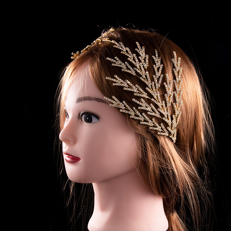 Diamond-studded Fairy Bride Hair Accessory