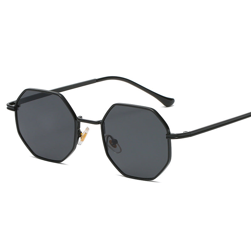 Metal Polygonal Sunglasses