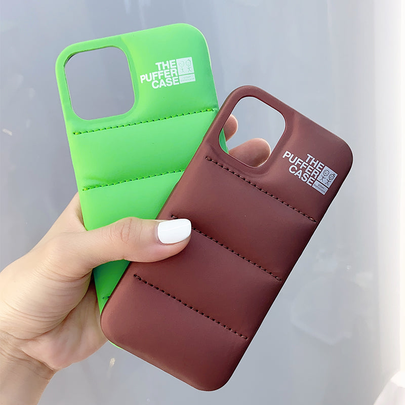 Green Drop Proof  Down Protective Phone Case